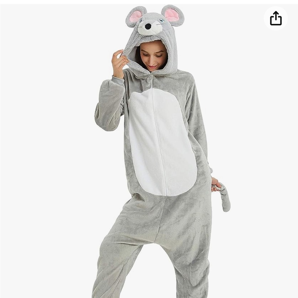 Amazon EJSoyo Rat Onesie Size SMALL